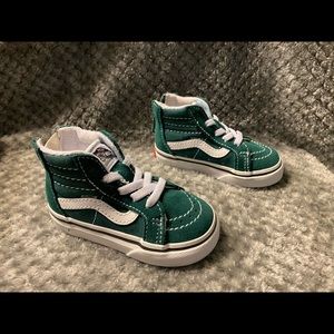 Vans Toddler Sk8-Hi Zip - size 5K- worn once